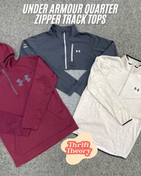 🔴 Under Armour Quarter Zipper Track Tops - (21/10..