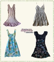 Y2K Coquette Mesh Dresses