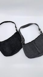 UPCYCLED DENIM SHOULDER BAG