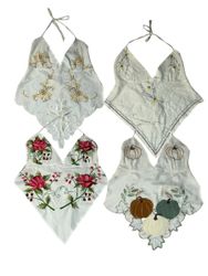 Upcycle Embellished Cami Tops TR584