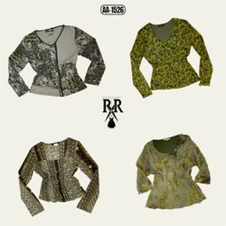 Y2K The Nature Vibe Full Sleeeve Tops (AA-1526)