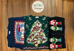 Authentic Vintage Christmas Knits |  (R)
