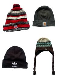 Vintage Branded Winter Beanies & Knit Hats – Mixed..