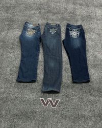 Y2K Bootcut / Jeans decorati #220836 #021