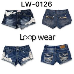 Y2K Britney Era Denim Mini Shorts