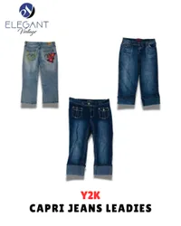 Y2K Capri Jeans Ladies - EV1602