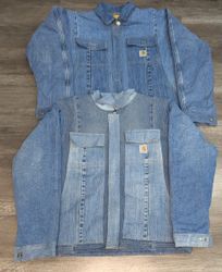 002-Carhartt Upcycled Denim Jackets