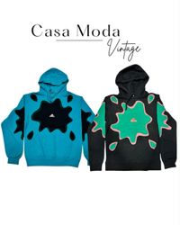 120926-28 Upcycled Applique hoodies 10 pcs