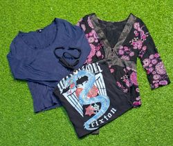 6925 - Y2K Style Blouses and Cami Top