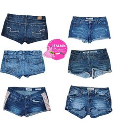 Y2K denim Mini short