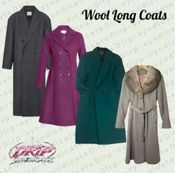 Wool Long Coats / Trench Coats