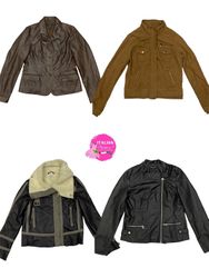 Y2K statement leather jackets.