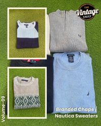 Branded Mix Sweaters Of Chaps & Nautica , Volume :..