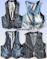 Denim waistcoat 20 pieces