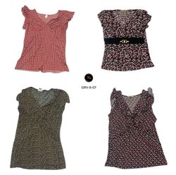 Women’s Y2K Short Sleeve Blouse – Premium Vintage ..
