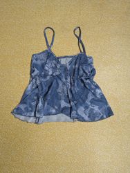 10 Pc Vintage Y2K Butterfly Print Cami Tops - Slat..