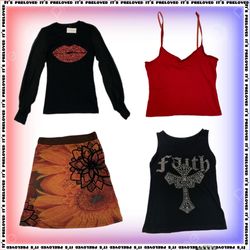 Teen Idol Wardrobe - tops, dresses, skirts (SS-281..