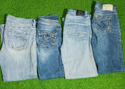 SILVER JEANS CO.  BOOTCUT AND OTHER MIX BRANDS JEA..