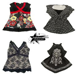Y2k Gothic Vibe Girl Tank Tops B2F-109
