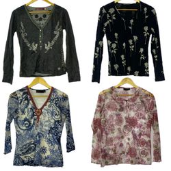 Vintage Y2K Long Sleeve Blouse Collection