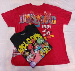 CR12325 Vintage Cartoon T-Shirts