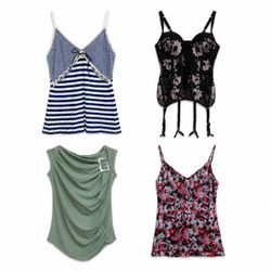 Y2K camisole and top mixed