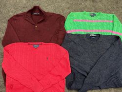 Ralph Lauren Cable and Heavy Knitwears