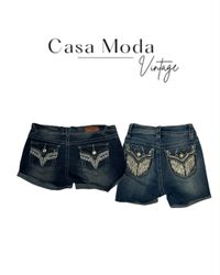 281026-9 Denim mini shorts 15 pcs