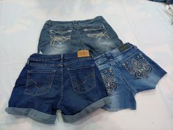 CR12057 Y2K Mini Denim Shorts