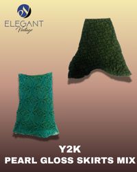 Y2K Pearl Gloss Mix Skirts - EV1298