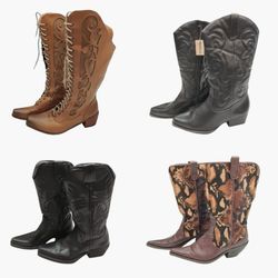 Botas Cowboy Y2K