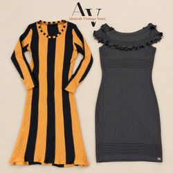 Women Knitwear Long Sleeve Dresses