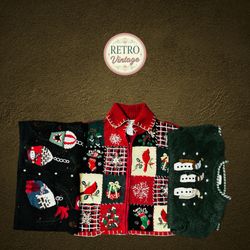 Christmas vintage & unique jumper style |E|