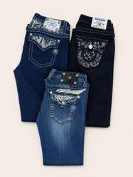 Miss Me/True Religion/Rock Revival Jeans [TD-553]