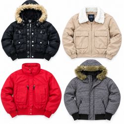 Hooded Winter Puffer Jackets