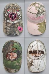 ‎Realtree  Camo Hunting Caps/hats Mixed Brands inc..