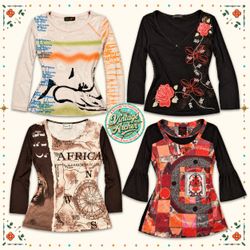 Y2K Retro Artistic Tops Mix :10pcs B32