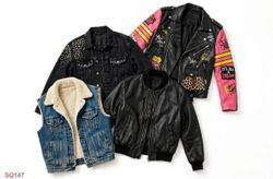 Mix brand  Leather Denim Jackets