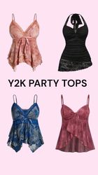 Y2K Party Tops #220826 #013