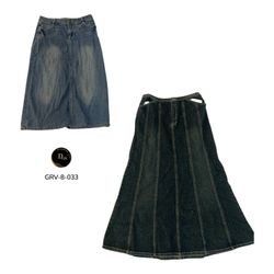 Women’s Blue Denim Long Skirt – Premium Authentic ..