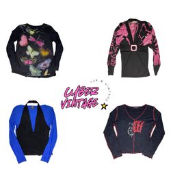 Y2K Graphic Tops (MH-047)