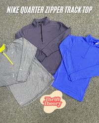 🔴 Nike Quarter Zipper Track Tops  - (25/09)