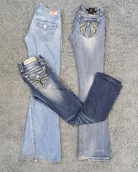 ***Miss Me True Religion & Rock Revival Flare & St..