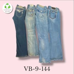 Y2K Branded Embroidered Jeans Wholesale Bundle Ass..