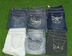 GUESS AND OTHER MIX BRANDS MINI SKIRTS (C 253)