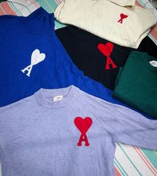 AMI Paris Knitwear Sweaters and Hoodies