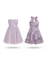 (FV-2268)  Y2K Fairycore Pastel Mini Dress Mix