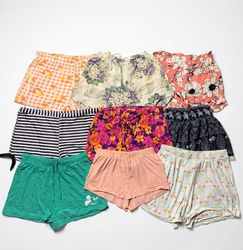 Women Printed Cotton Mini Shorts