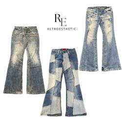 Y2K NYC IT Girl Denim Jeans RE-3536