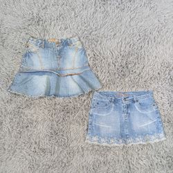 ***Y2K Denim Micro Skirts Collection